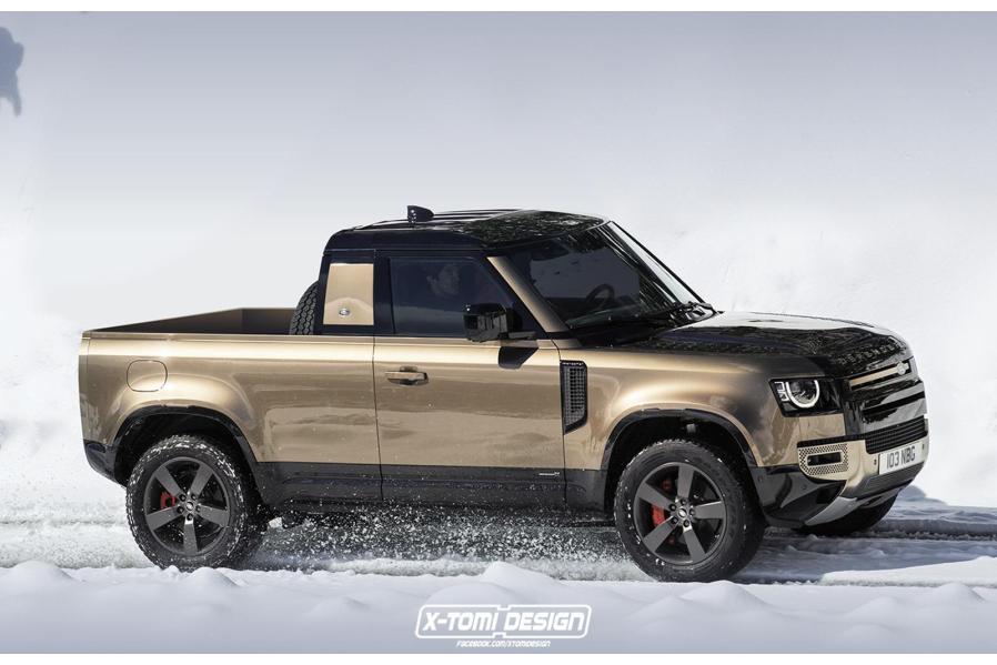 Land Rover Defender Pickup Coming To Fight The Ford Ranger