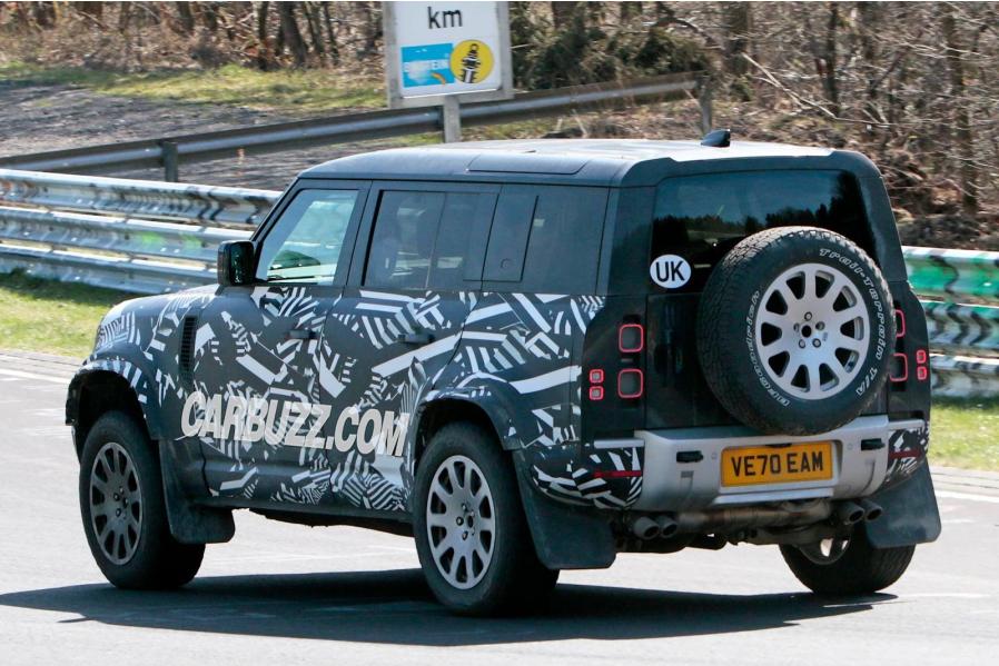 Land Rover Defender SVR Looks Like A Beast On The Nurburgring