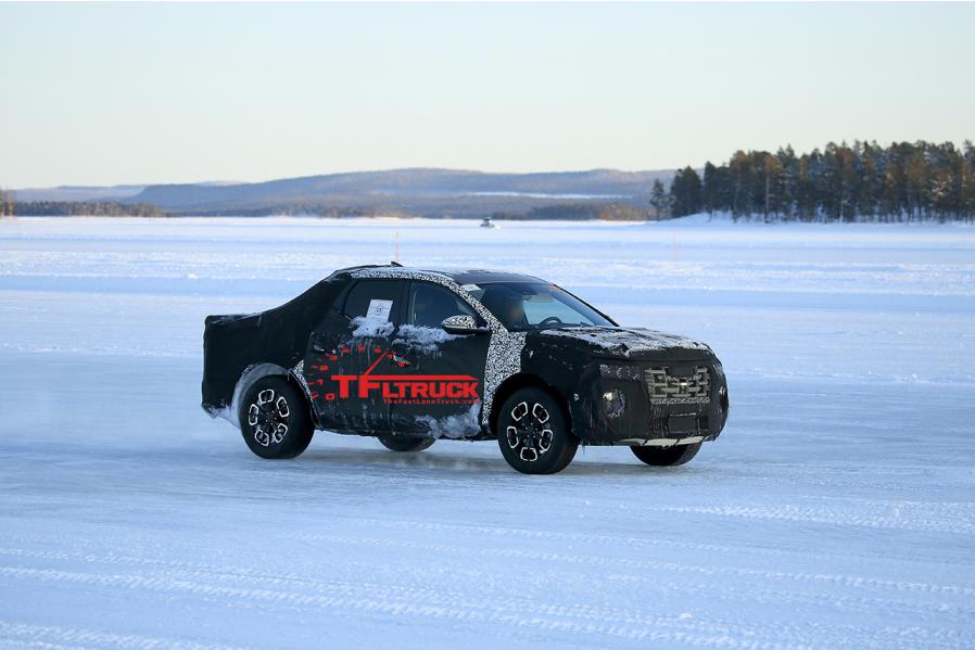 2021 Hyundai Santa Cruz Breaks Cover In Finland Showing A Whole New Face