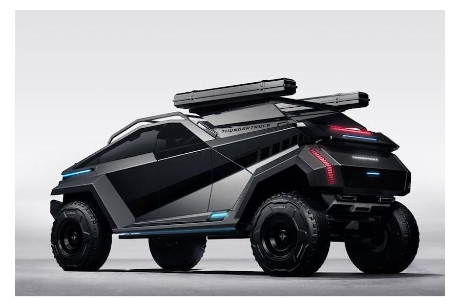 New 6x6 EV Makes Tesla Cybertruck Look Like A Kids Toy