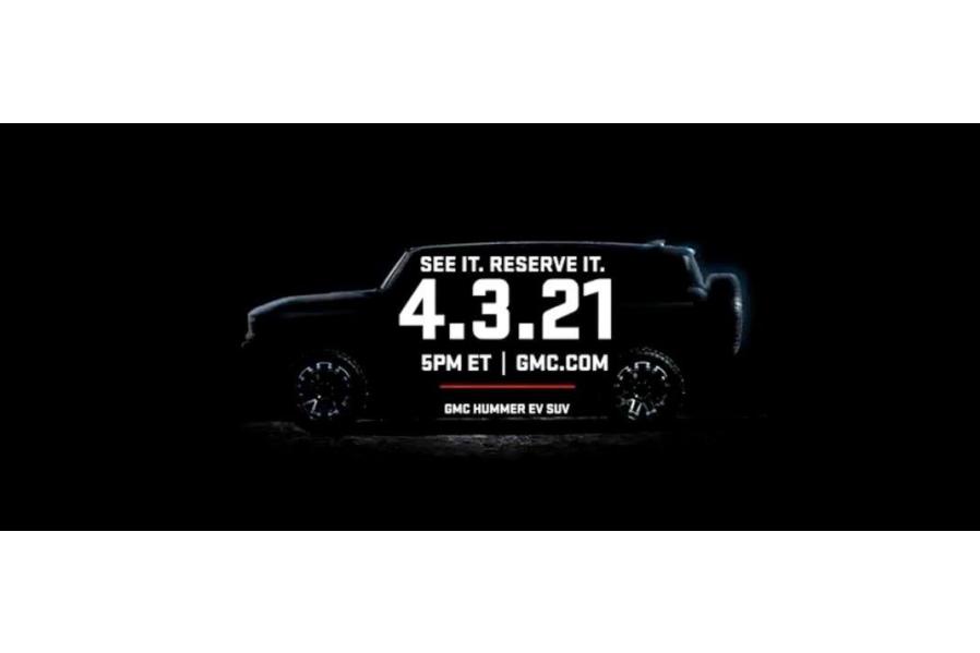 News: GMC Set To Debut The Hummer EV SUV April 3 During NCAA Final Four Game