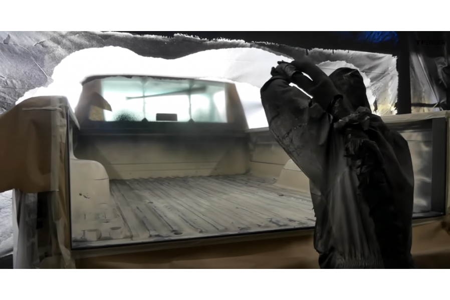 Auction Ready: Our Project Gunsmoke Ford Truck Gets A Whole New LINE-X Bed!