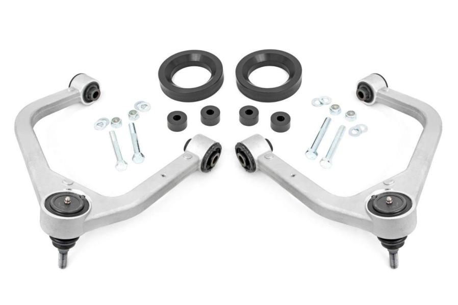 Rough Country 1.75-Inch Leveling Kit for GMC Sierra 1500 AT4 (2019–2025) – Level Stance, Easy Install