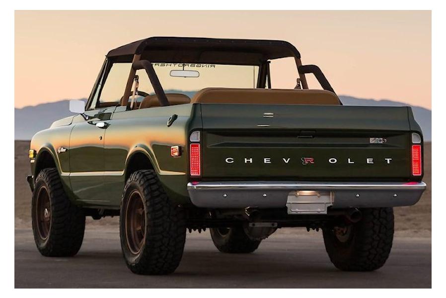 Custom-Built Ringbrothers Chevy K5 Blazer Is Restomodding Perfection