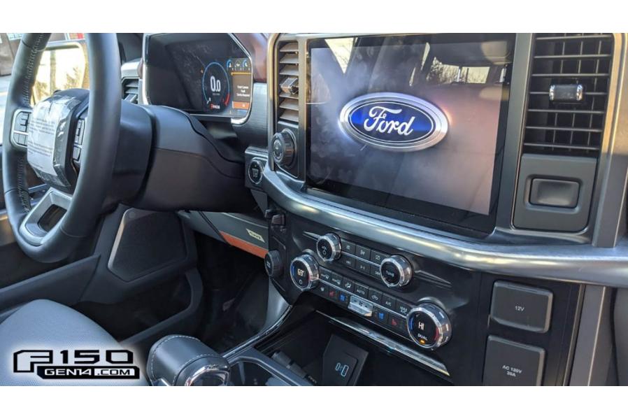 Spied! Take A Peek At The 2021 Ford F-150 Lariat Interior, Including Its Substantial Touchscreen