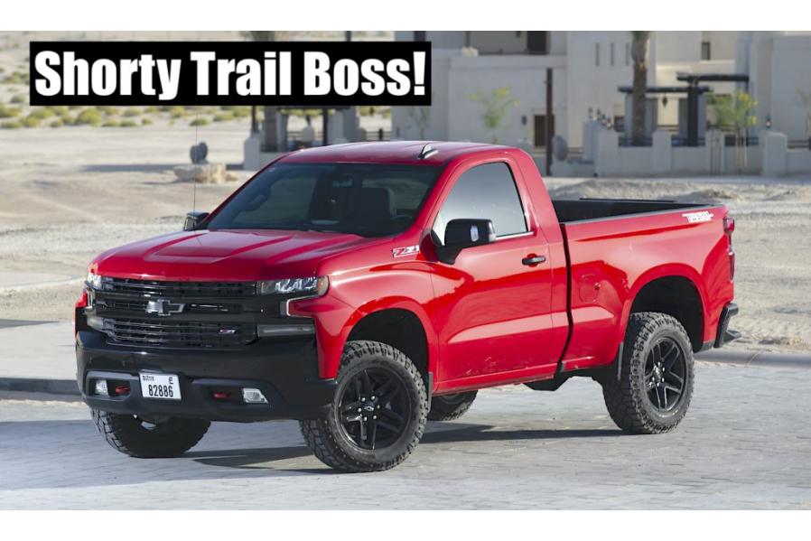 Coming to the USA? Regular Cab Two-Door Chevy Silverado 1500 Trail Boss 4×4 Sneaks Onto US Media Site