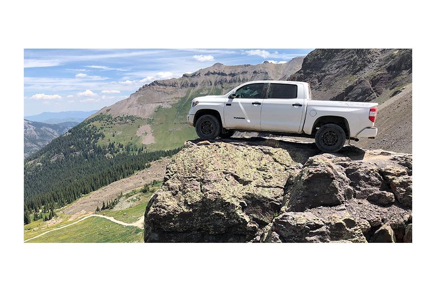 Toyota’s 2019 TRD Pro Trucks Rip Along the Rimrocker Trail