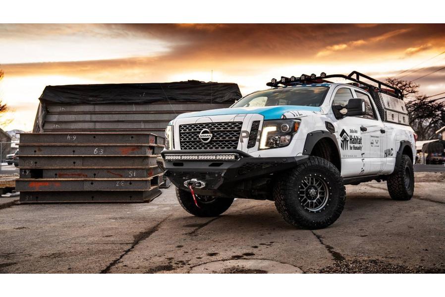 Nissan Titan Customized for Habitat for Humanity Is the Ultimate Work Pickup Truck