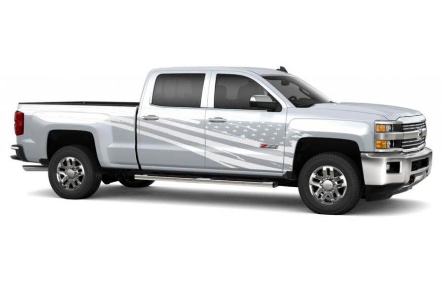 New 2019 Chevrolet Silverado gets American flag paint option
