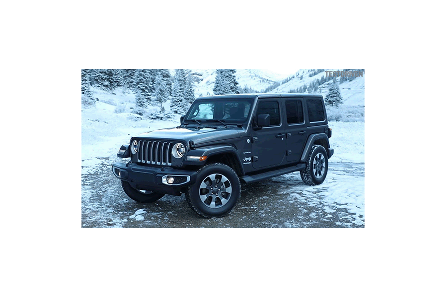 Jeep Wrangler Sahara is meant for serious off-road adventure.