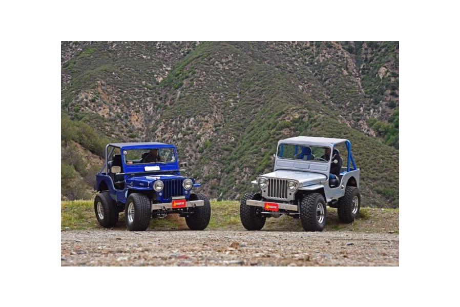 Family Ties: Two 1951 Willys CJ-3A Jeeps