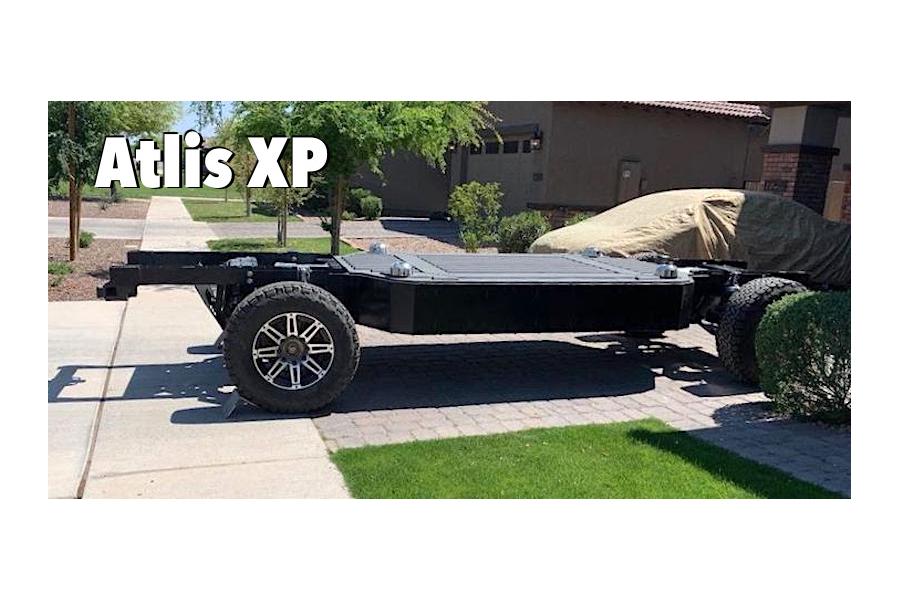 Electric Truck Atlis XP Chassis Is Shown to Investors for the First Time
