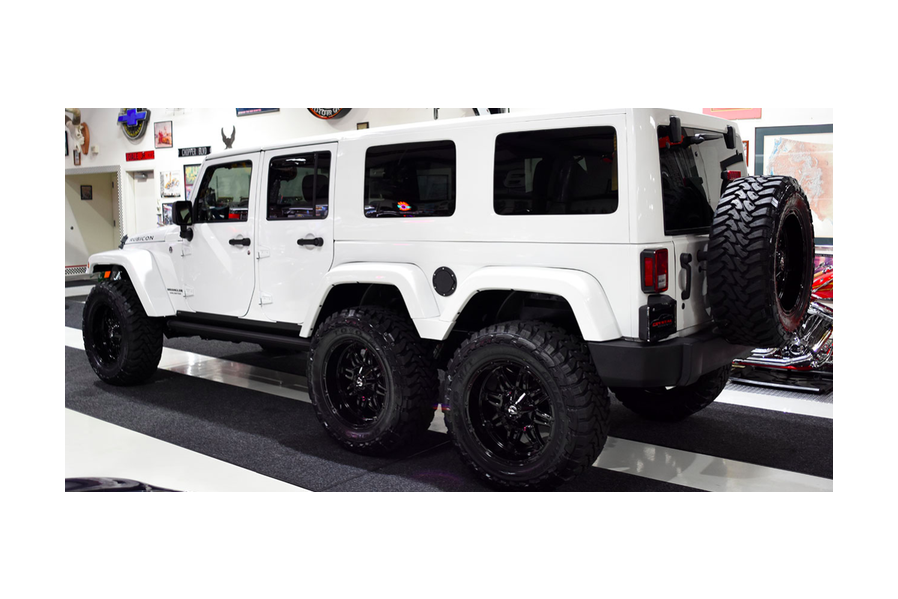 Don't Like the Jeep Gladiator Pickup? Buy This Wrangler Six-Wheeler Instead