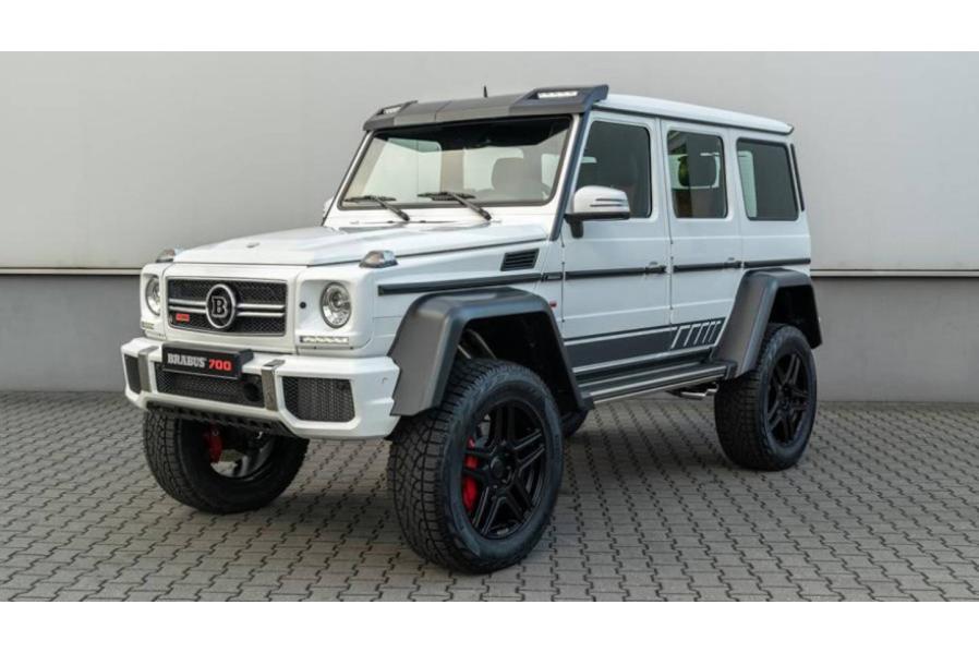 New Brabus 700 4×4 Squared Is the Ultimate Bragadocious G-Wagen