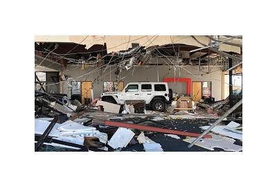 Photos show dealerships damaged by Hurricane Michael