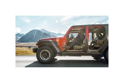 Driving to the Arctic Ocean in a Jeep Wrangler, No Doors Allowed