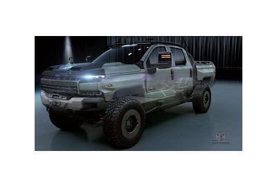 GM Defense Chevrolet Silverado ZH2 Concept Exterior