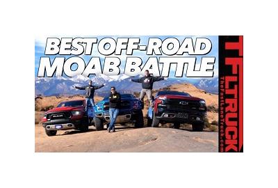 Three New Off-Road Trucks – One Epic Moab Review: 2019 Chevy Trailboss, Ford Raptor, and Ram Rebel