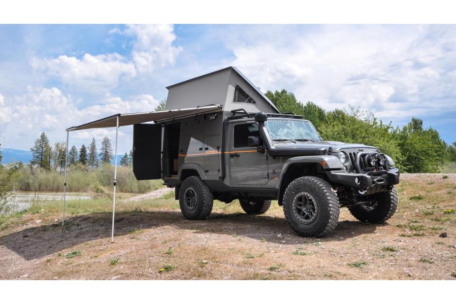 Abandon your house, live in AEV's Jeep Wrangler ‘Outpost II’