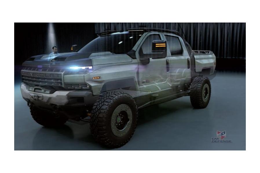 GM Defense Chevrolet Silverado ZH2 Concept Exterior