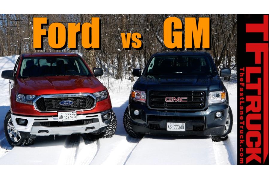 What’s the Best American Midsize Pickup? GMC Canyon All-Terrain vs Ford Ranger XLT FX4
