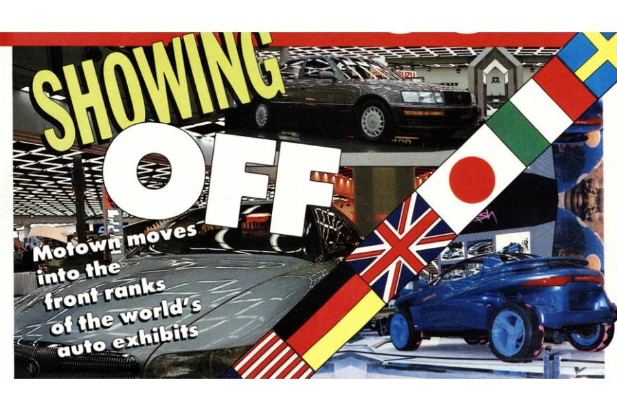 Throttle-Back Thursday: The first North American International Auto Show was packed with wacky concepts, important reveals