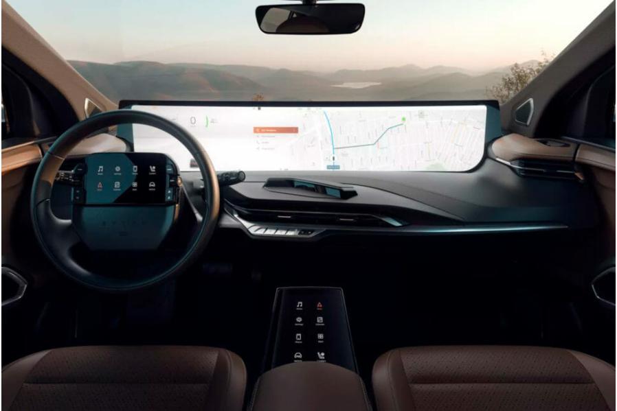 Is This 48-Inch-Wide Dashboard Display Really Necessary?