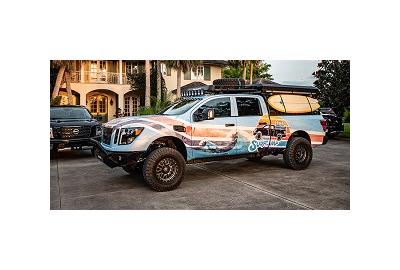 Nissan Titan Surfcamp Is Designed to Hook Anglers on its Trucks