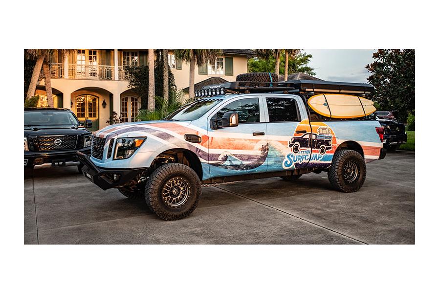 Nissan Titan Surfcamp Is Designed to Hook Anglers on its Trucks