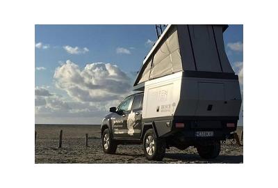 Turn your truck into a comfy mobile home with this pop-up camper 