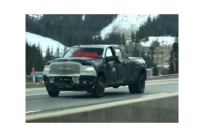 2019 Ram HD 3500 Dually Prototype Spied Testing on the Ike Gauntlet