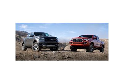 Returning 2019 Ford Ranger Takes on Top-Selling 2018 Toyota Tacoma: Video