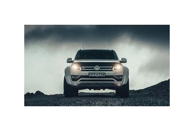 The Arctic-ready VW Amarok has its own coffee maker