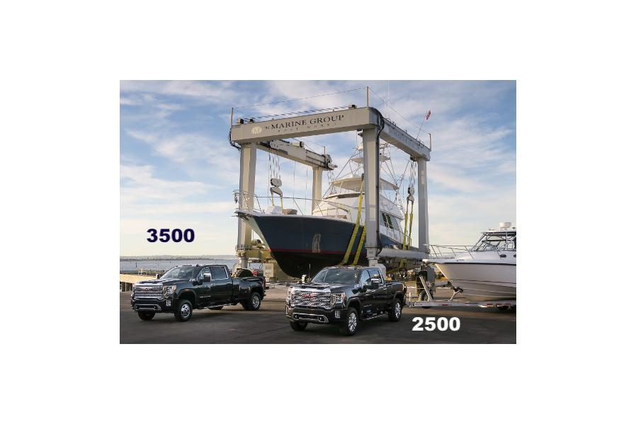 2020 GMC Sierra 2500/3500 Pull Boats at Reveal