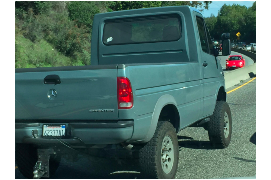 I Don't Know What's Going on With This Mercedes Sprinter/Ford Super Duty Pickup—But I Like It