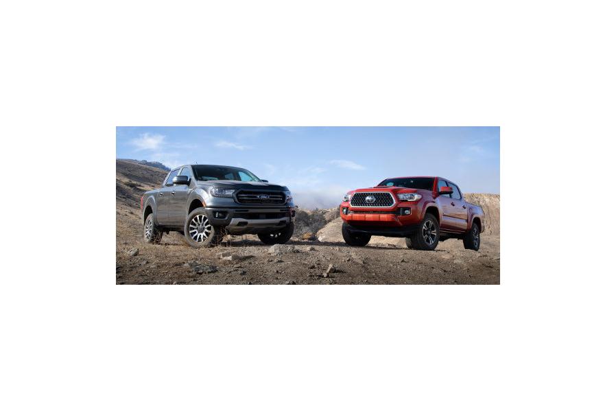 Returning 2019 Ford Ranger Takes on Top-Selling 2018 Toyota Tacoma: Video