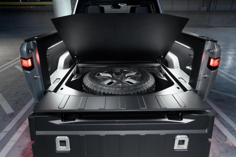 Rivian R1T Reinvents The Pickup Truck Tailgate