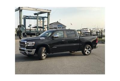 The RAM 1500 Laramie Crew Cab fuses “luxury” and “pickup truck"