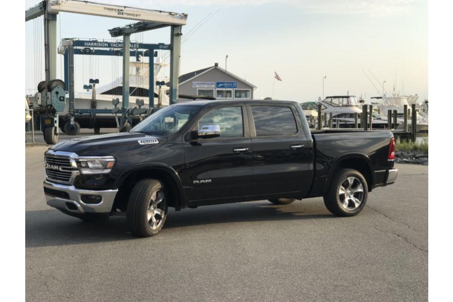 The RAM 1500 Laramie Crew Cab fuses “luxury” and “pickup truck"