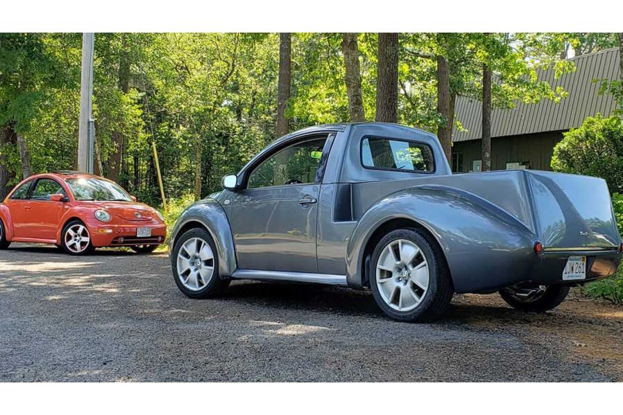 Volkswagen New Beetle Lives On as a Cute Ute Pickup