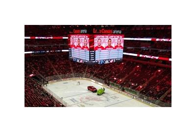 The New Chevy Silverado Trail Boss Stalling on Detroit's Hockey Arena Ice Is a Perfect Metaphor