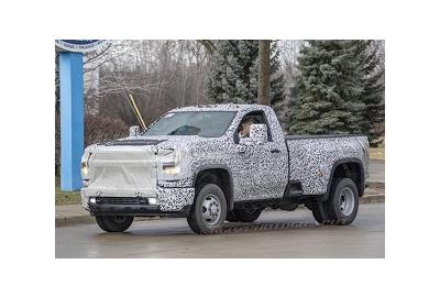 2020 Chevrolet Silverado 3500 Reg/Ext Dually: Spied