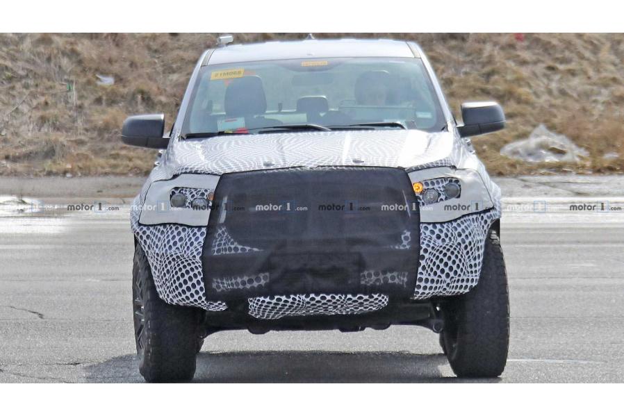 Ford Ranger Raptor Spied Trying To Hide Its Face