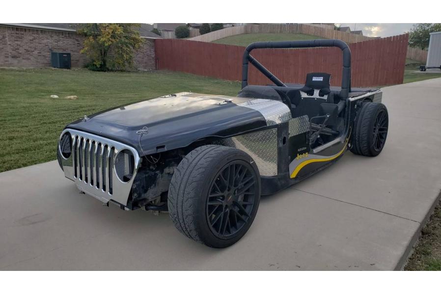You Can Buy This LS-Powered, Corvette-Based, Jeep-Faced Track Toy Right Now