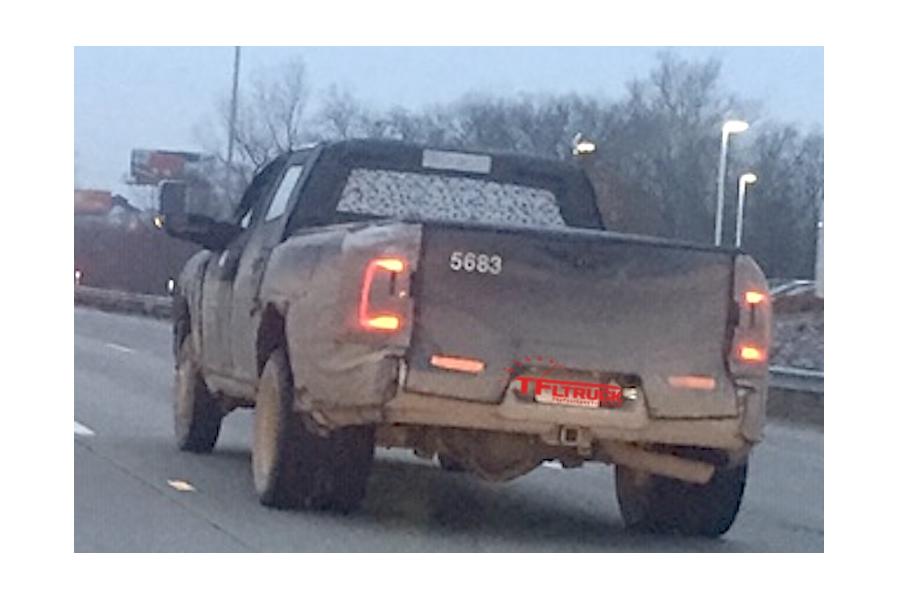Will the New 2019 Ram HD 3500 / 4500 Beat Ford and Tow Over 35,000 Lbs? (Spied)