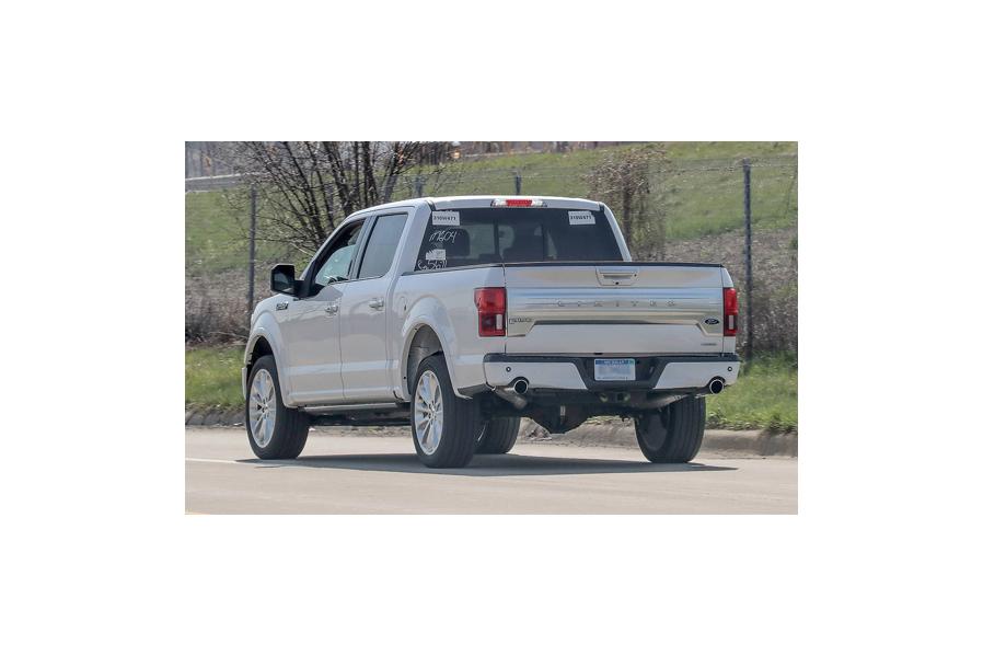 2019 Ford F-150 With Integrated Twin Exhaust: Spied