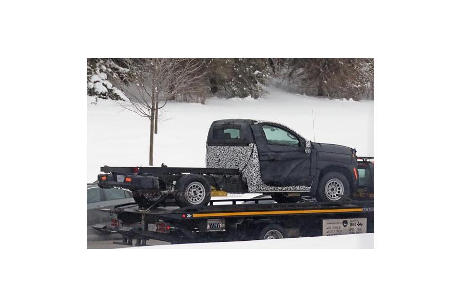  2019 Chevrolet Silverado 1500 Chassis Cab: Spied
