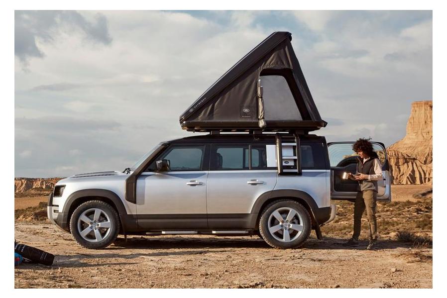 2020 Land Rover Defender Gets A Rugged Roof Tent