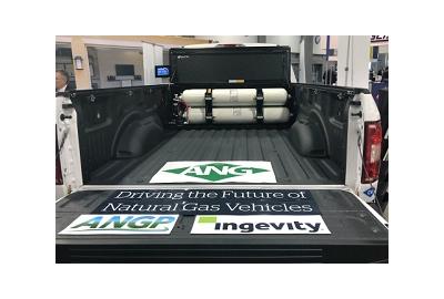 Ingevity displays 2018 Ford F-150 hybrid fueled by adsorbed natural gas technology