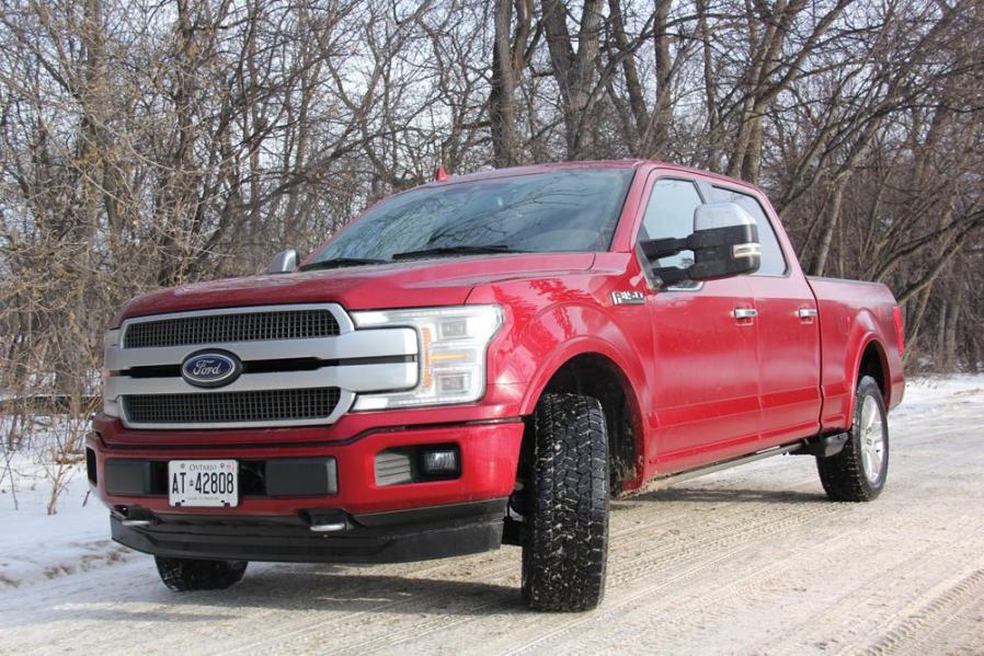 Winter F-150 road test